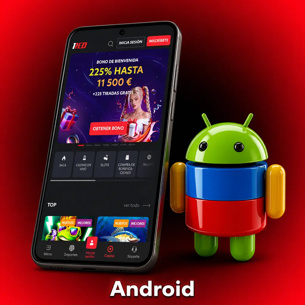 Descarga la app Android de 1Red: requiere versión 8.0+, ocupa menos de 40 MB y funciona con 2 GB de RAM.