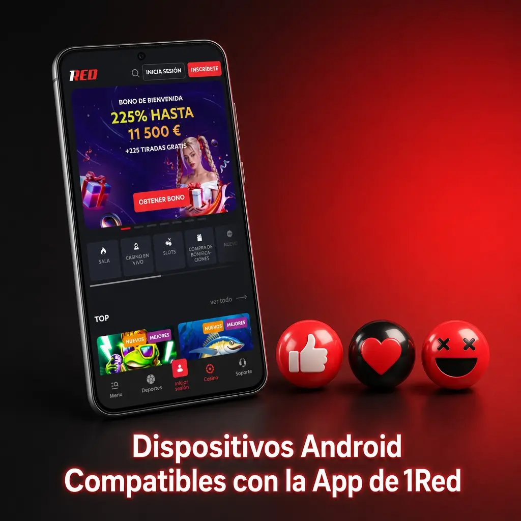 Dispositivos Android compatibles con la app de 1Red: Samsung, Motorola, Xiaomi y Huawei, los modelos más usados en Chile.