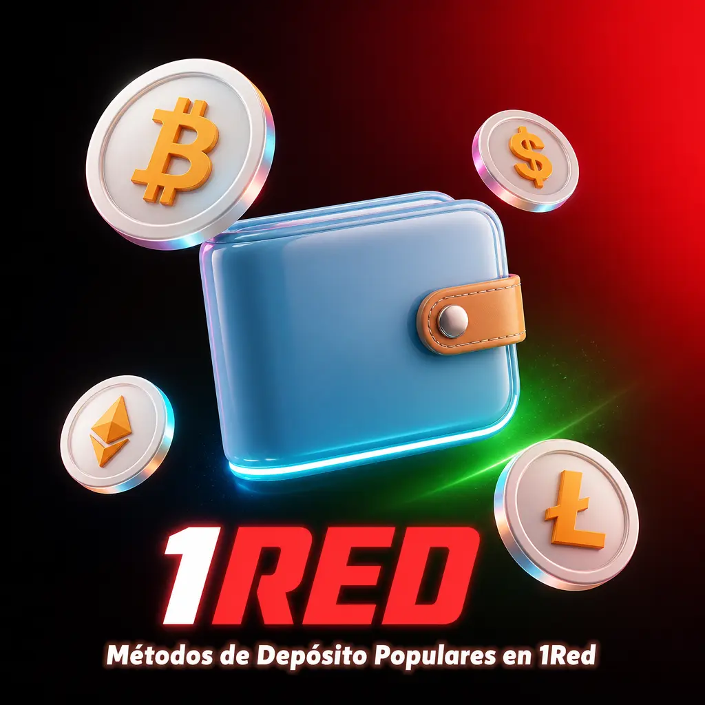 Métodos de depósito populares en 1Red: tarjetas, billeteras electrónicas, vales prepago y criptomonedas para jugadores en Chile.