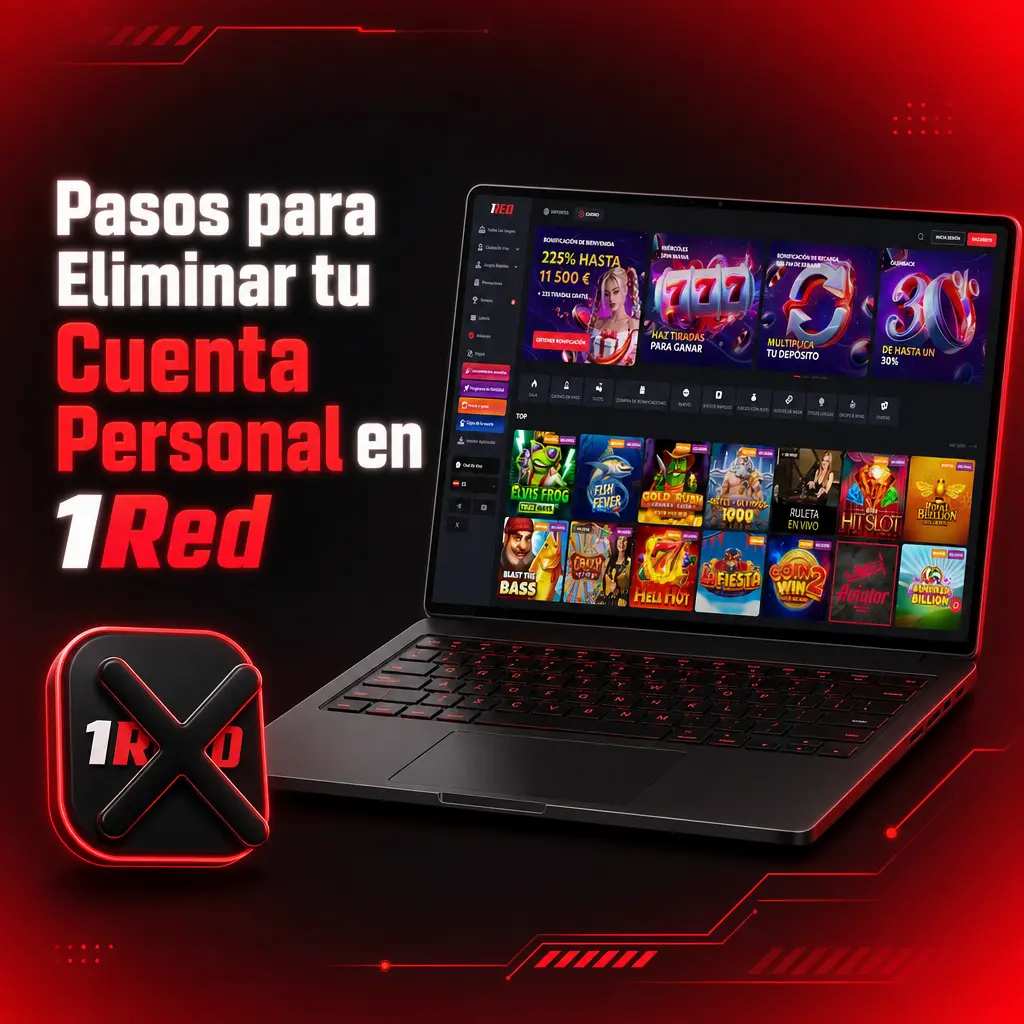 Pasos para eliminar tu cuenta personal en 1Red: configuración, cierre y confirmación por correo